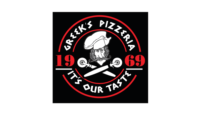 Greek's Pizzeria logo